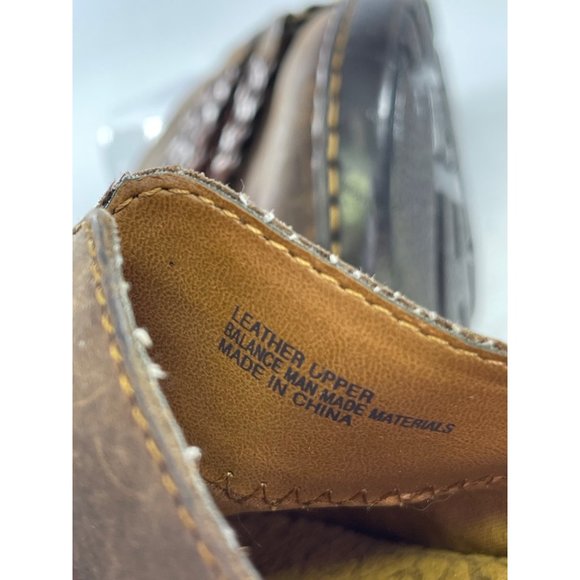 b.o.c born concept leather women's brown clogs mules size 10 pre-owned - Picture 13 of 15